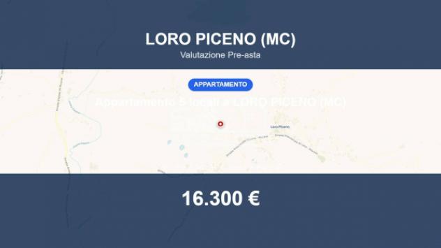 appartamento in vendita a Loro Piceno