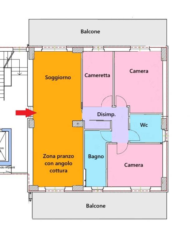 appartamento in vendita a Macerata
