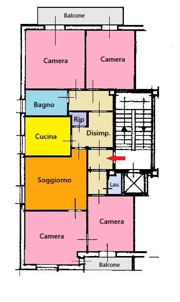 appartamento in vendita a Macerata