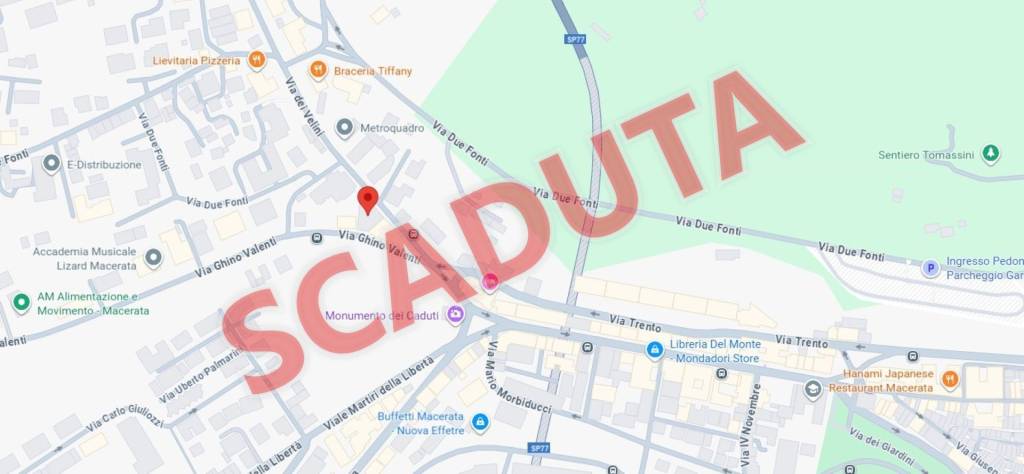 locale commerciale in vendita a Macerata