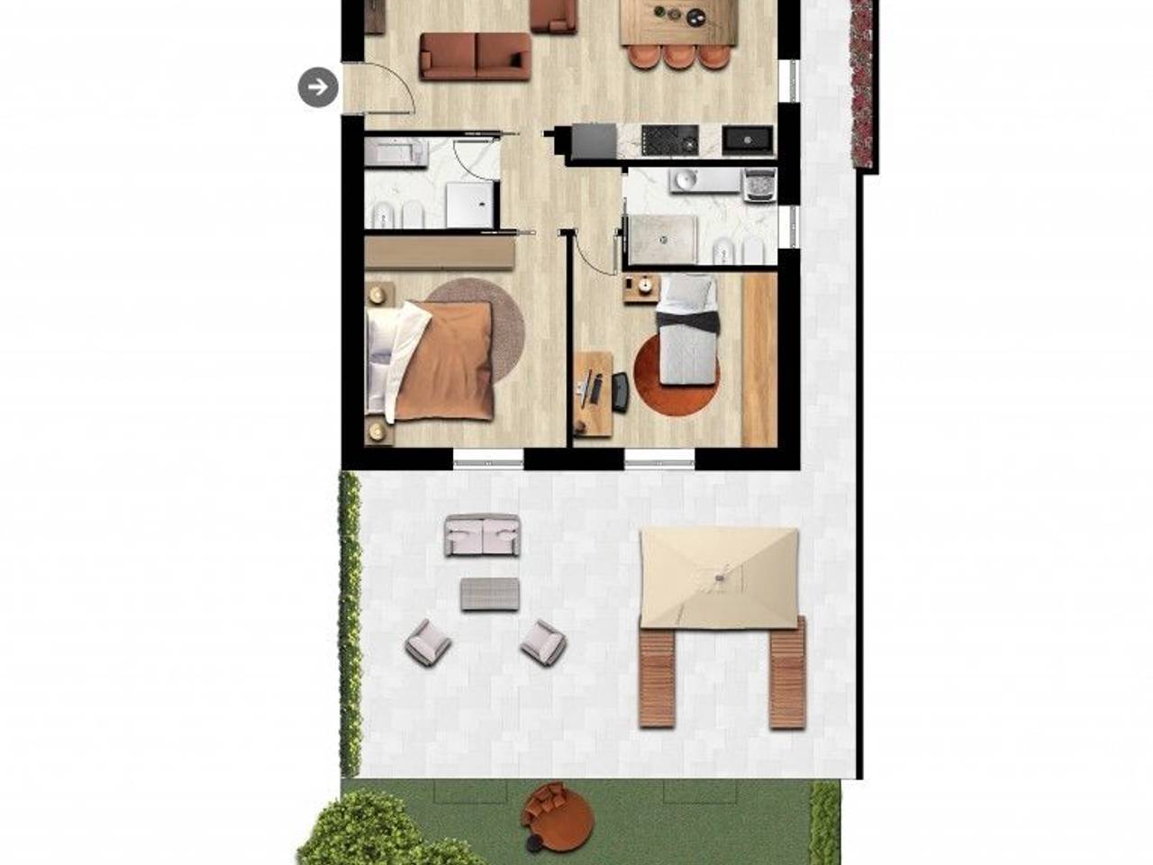 appartamento in vendita a Macerata