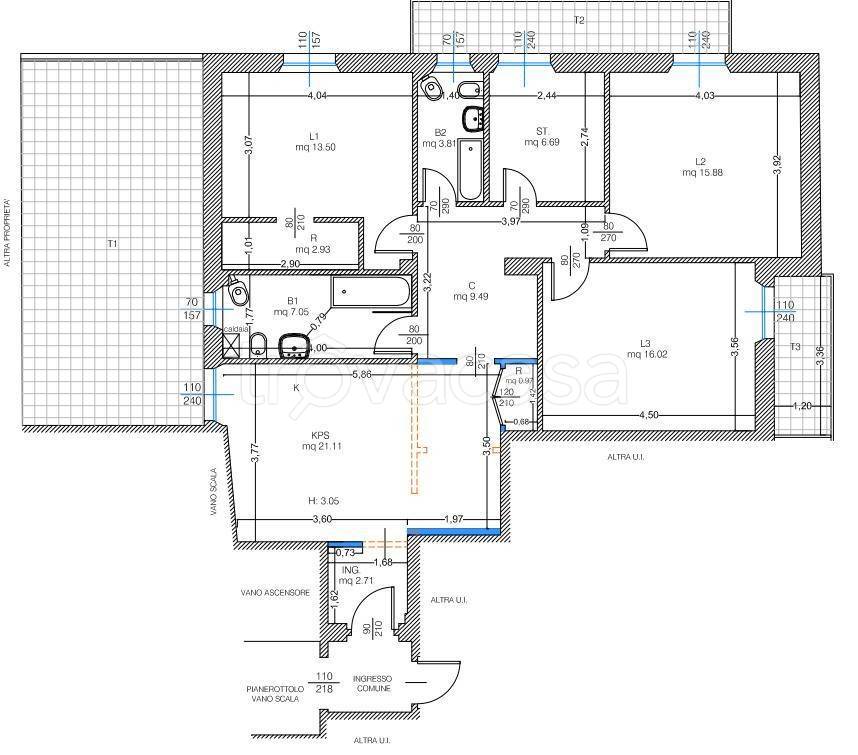 appartamento in vendita a Macerata