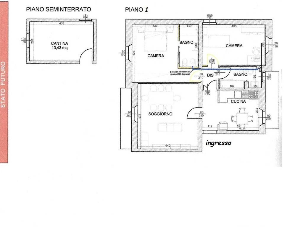 appartamento in vendita a Macerata