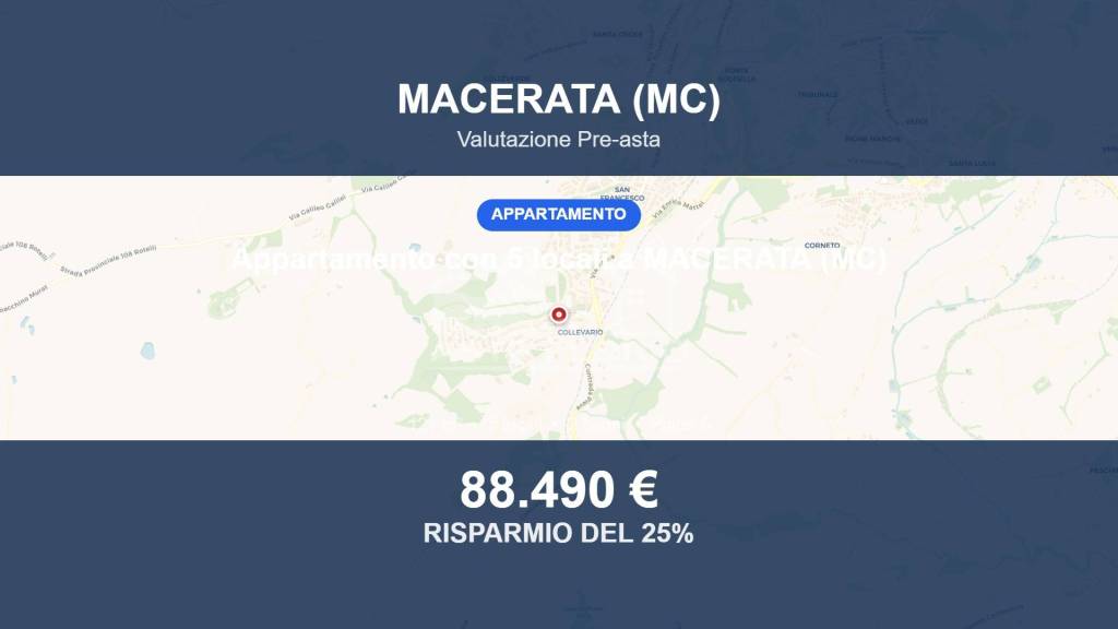 appartamento in vendita a Macerata