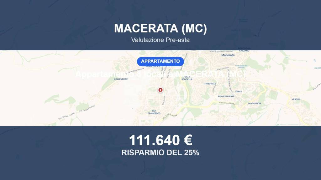 appartamento in vendita a Macerata