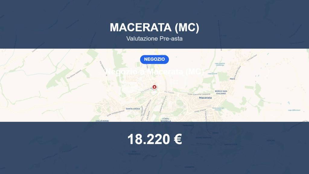 negozio in vendita a Macerata