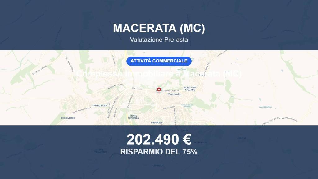 appartamento in vendita a Macerata in zona Santo Stefano