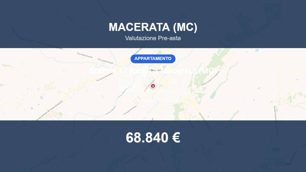 appartamento in vendita a Macerata in zona Villa Potenza