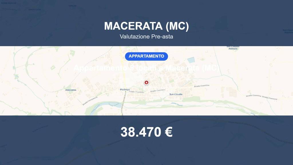 appartamento in vendita a Macerata in zona Piediripa