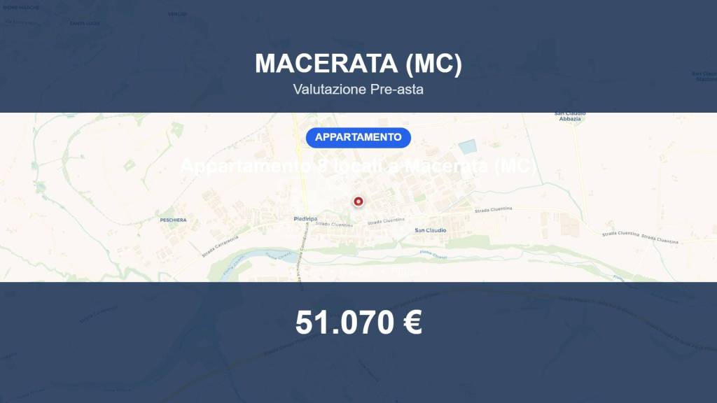 appartamento in vendita a Macerata in zona Piediripa