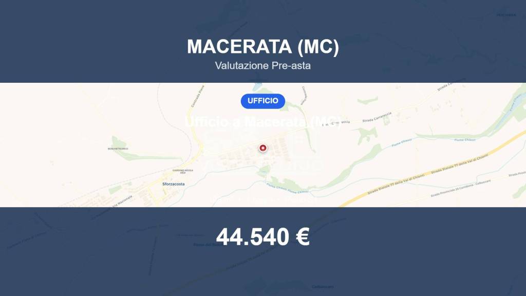 ufficio in vendita a Macerata in zona Sforzacosta