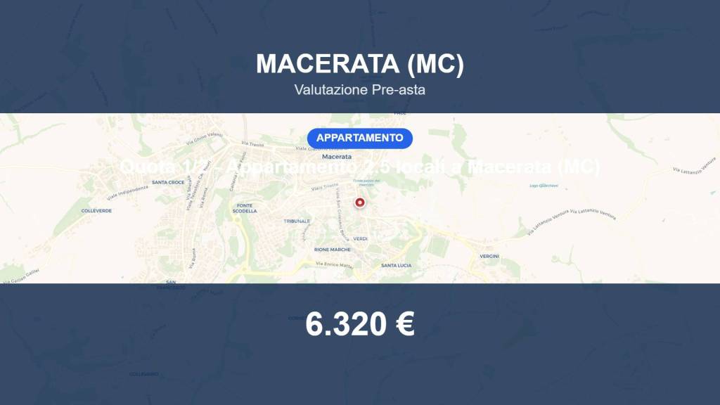 appartamento in vendita a Macerata