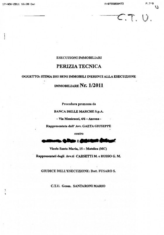 appartamento in vendita a Matelica