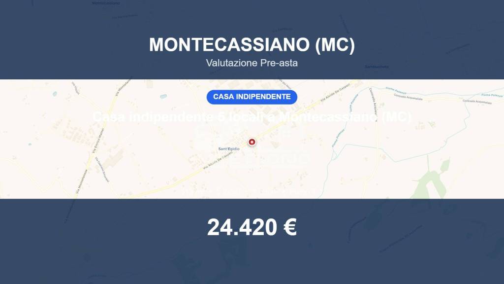 casa indipendente in vendita a Montecassiano in zona Sant'Egidio