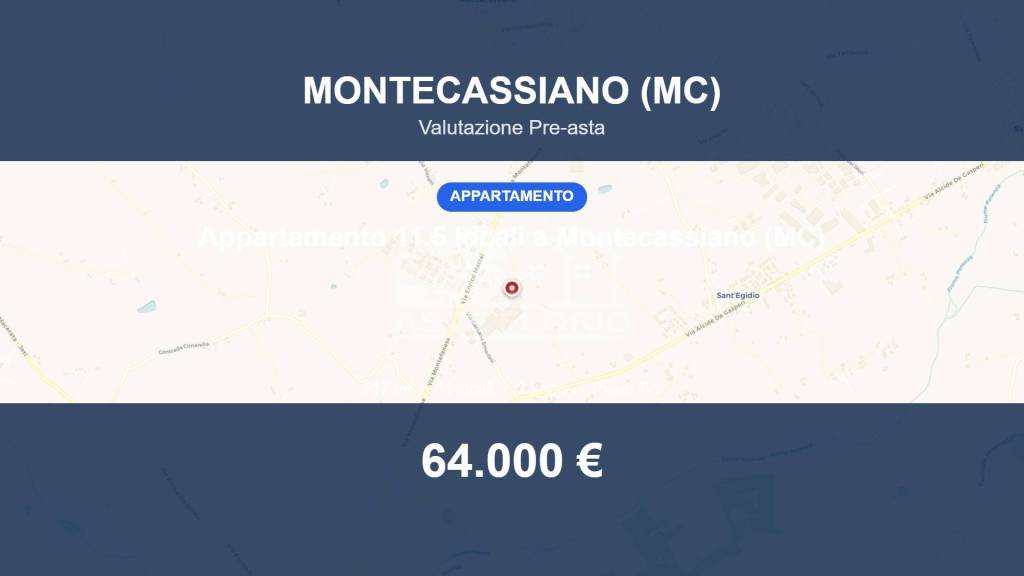 appartamento in vendita a Montecassiano in zona Valle Cascia