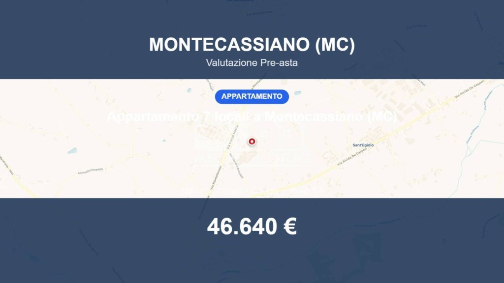 appartamento in vendita a Montecassiano in zona Valle Cascia