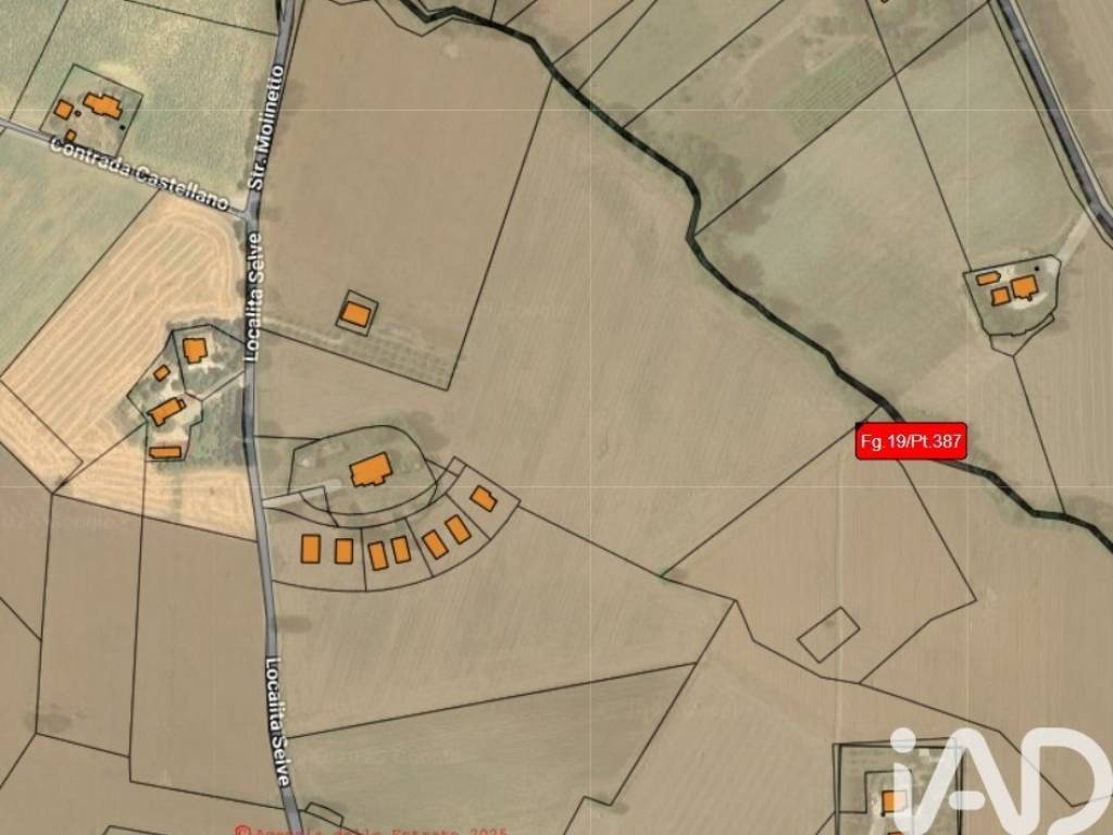 terreno agricolo in vendita a Montecosaro in zona Crocette