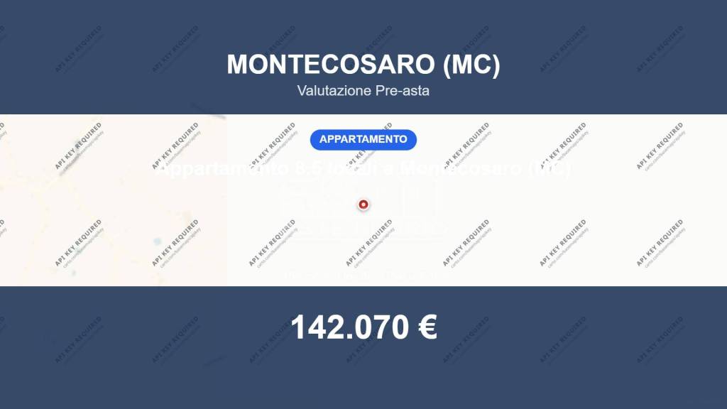 appartamento in vendita a Montecosaro