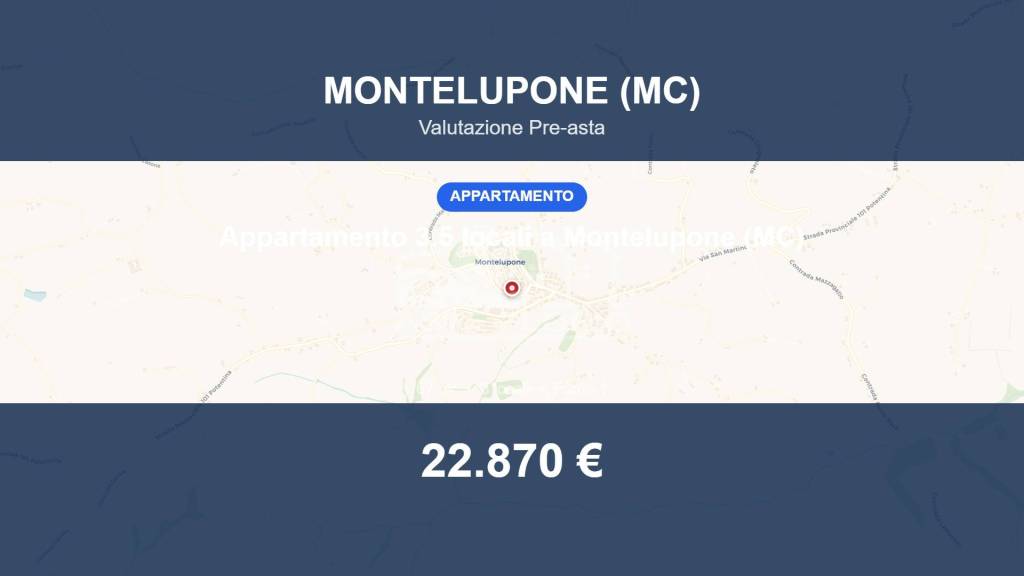 appartamento in vendita a Montelupone