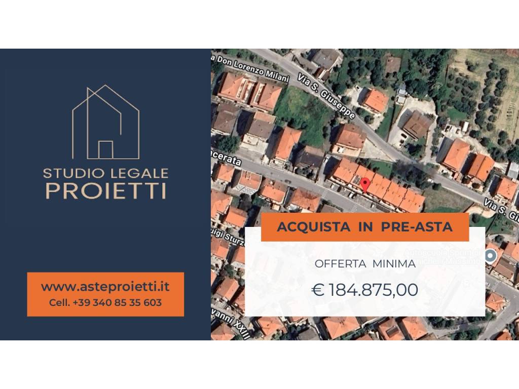 appartamento in vendita a Monte San Giusto