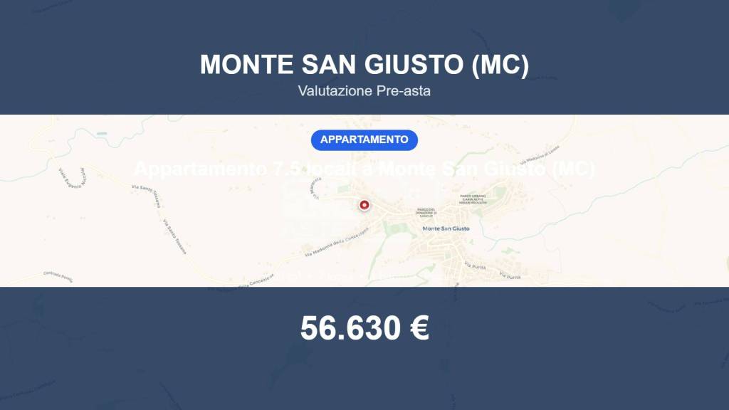 appartamento in vendita a Monte San Giusto