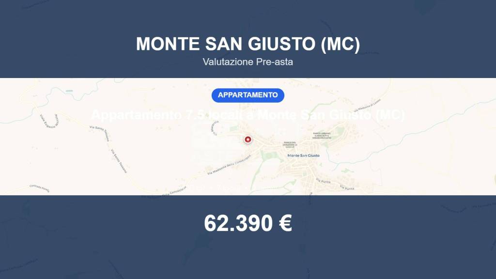 appartamento in vendita a Monte San Giusto