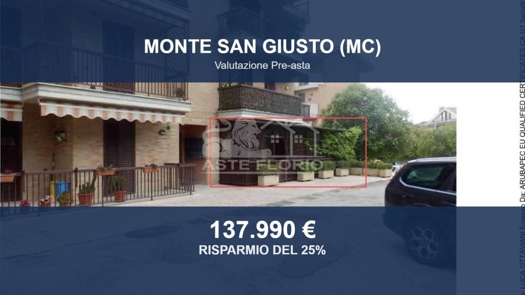 appartamento in vendita a Monte San Giusto