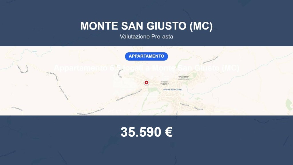 appartamento in vendita a Monte San Giusto