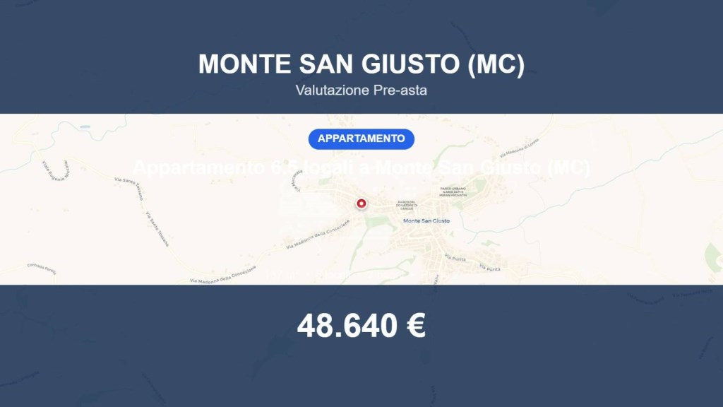 appartamento in vendita a Monte San Giusto