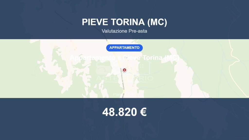 appartamento in vendita a Pieve Torina