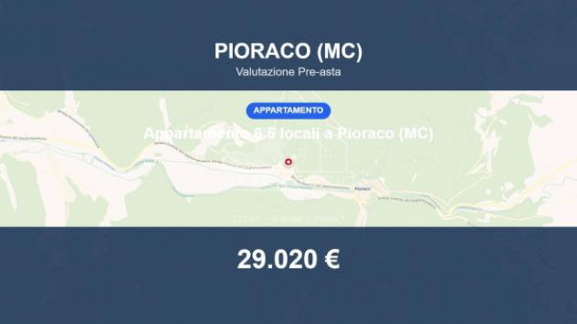 appartamento in vendita a Pioraco