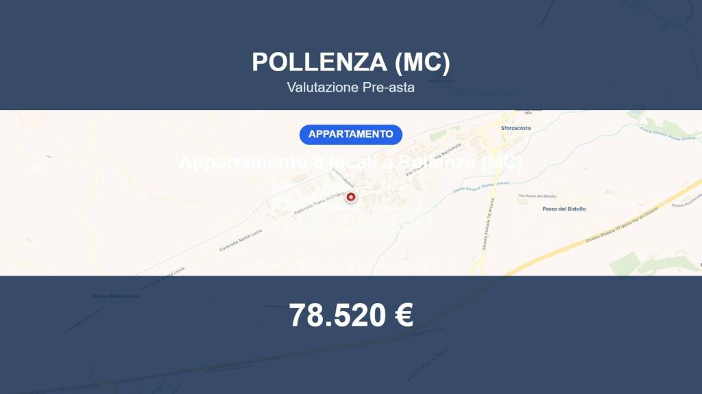 appartamento in vendita a Pollenza