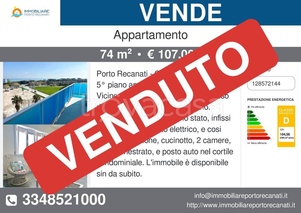 appartamento in vendita a Porto Recanati