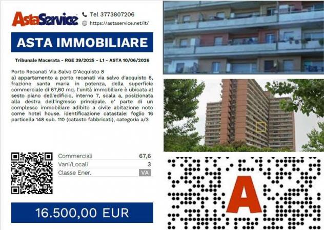 appartamento in vendita a Porto Recanati