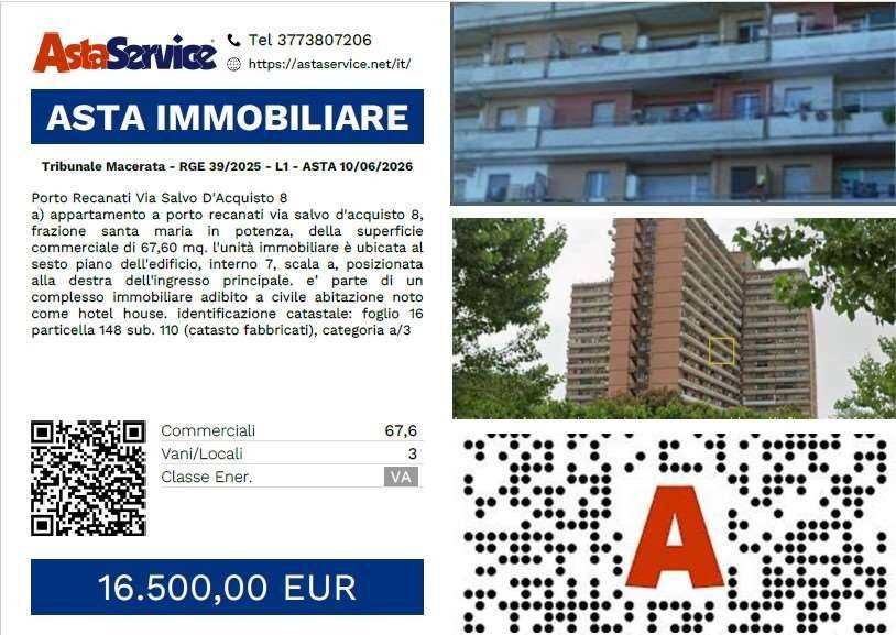 appartamento in vendita a Porto Recanati