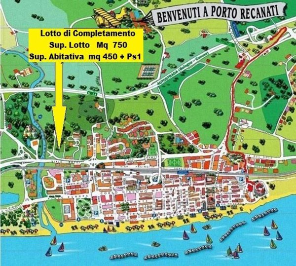 terreno edificabile in vendita a Porto Recanati
