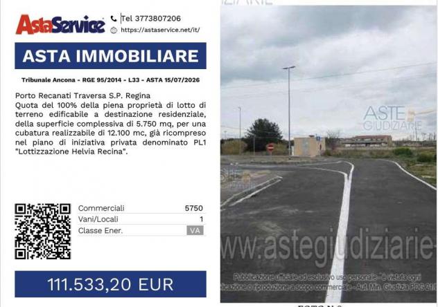 terreno edificabile in vendita a Porto Recanati
