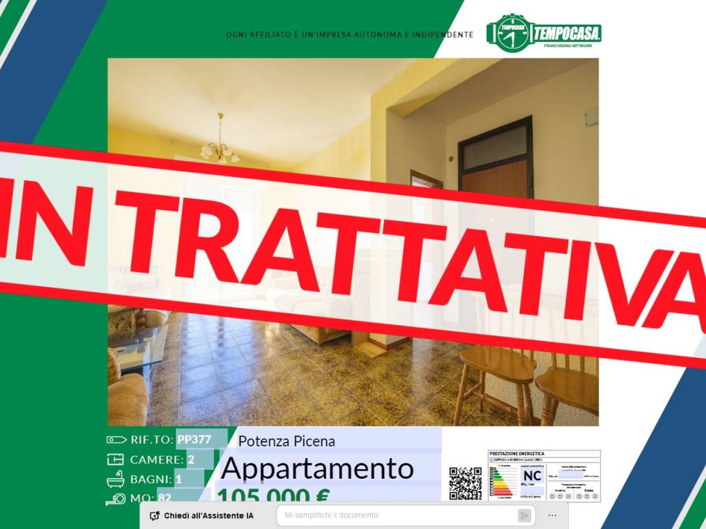 appartamento in vendita a Potenza Picena