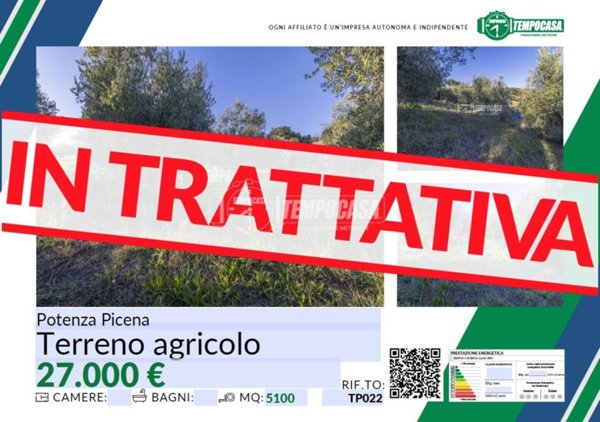 terreno agricolo in vendita a Potenza Picena