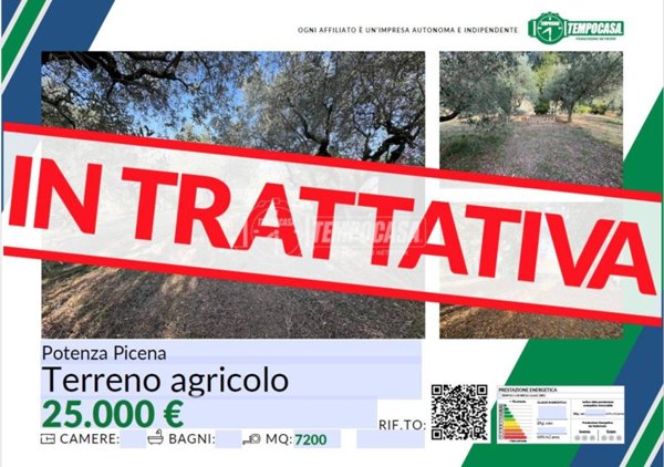 terreno agricolo in vendita a Potenza Picena