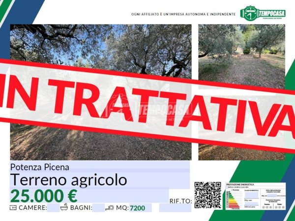 terreno agricolo in vendita a Potenza Picena
