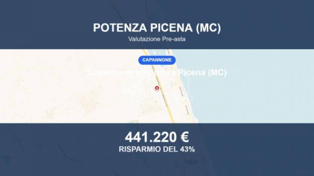locale commerciale in vendita a Potenza Picena