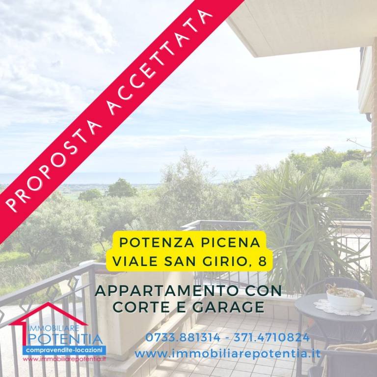 appartamento in vendita a Potenza Picena in zona San Girio