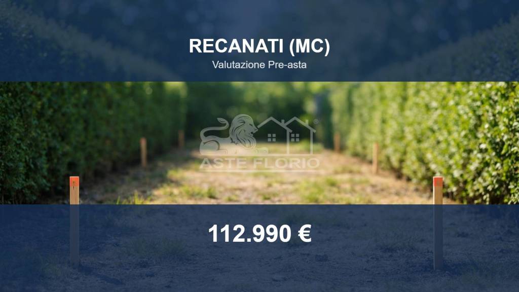 terreno edificabile in vendita a Recanati in zona Chiarino