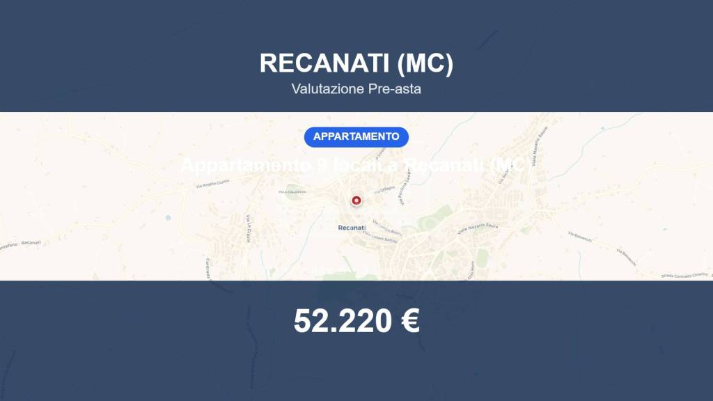 appartamento in vendita a Recanati
