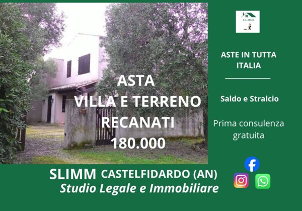 casa indipendente in vendita a Recanati