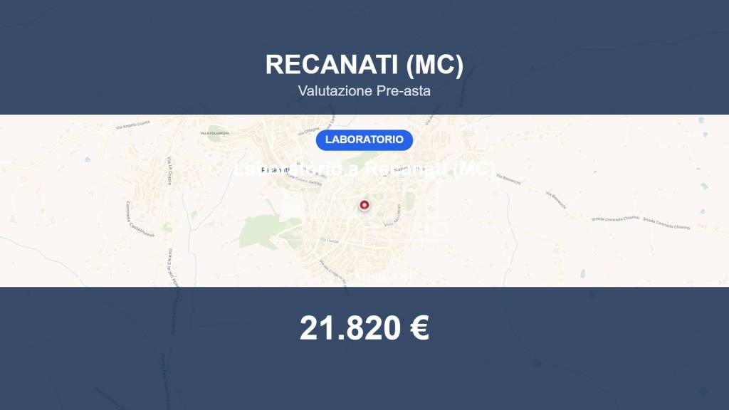 negozio in vendita a Recanati
