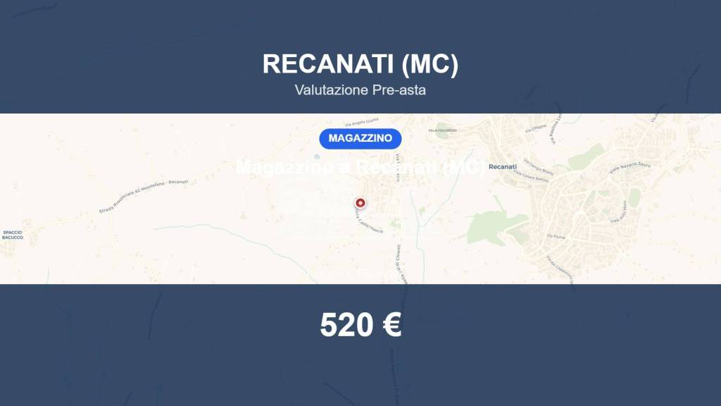 locale commerciale in vendita a Recanati in zona Le Grazie