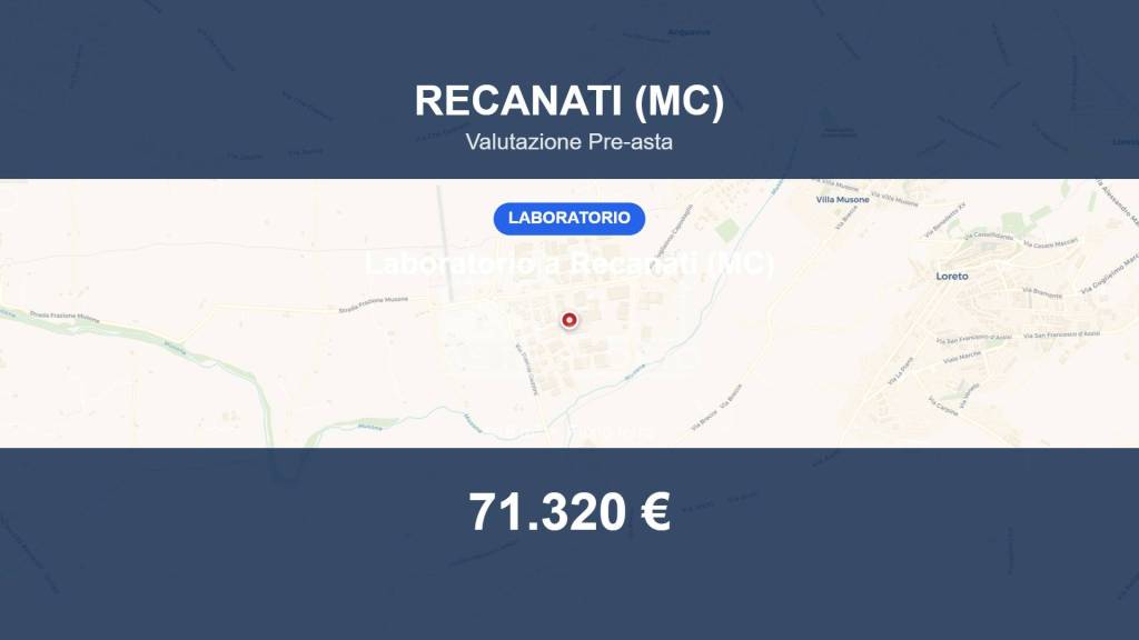 negozio in vendita a Recanati