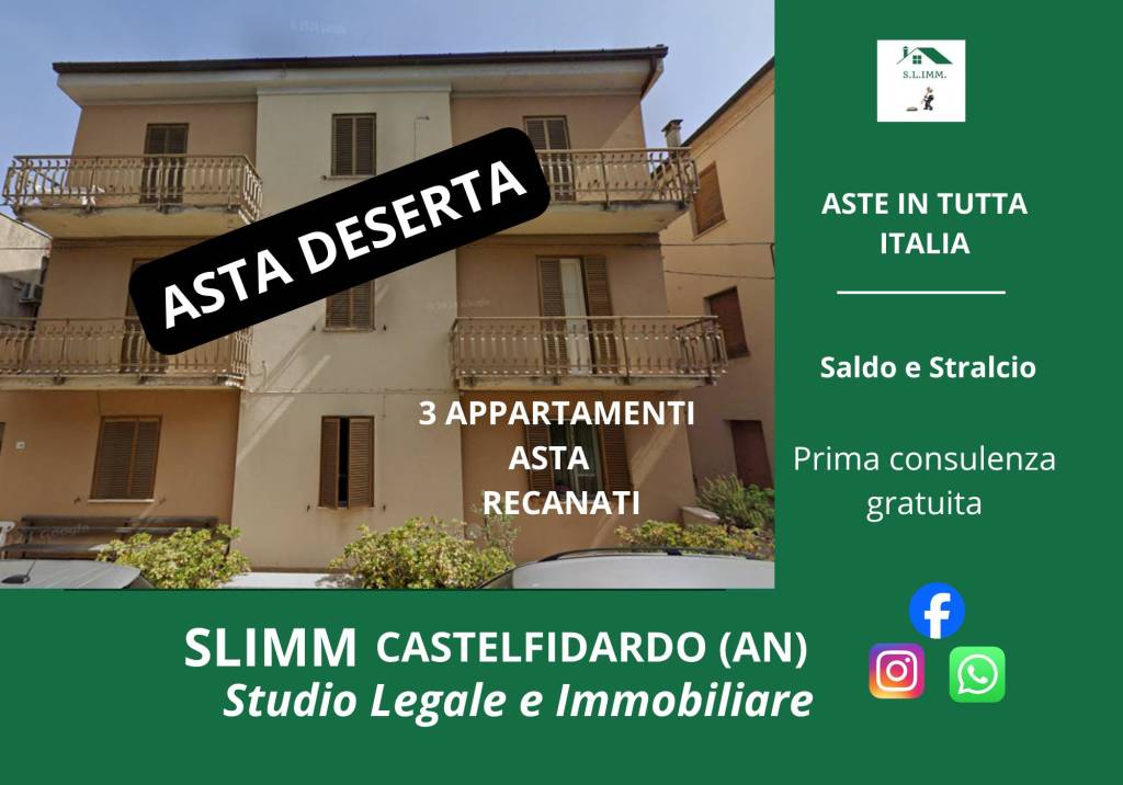 appartamento in vendita a Recanati in zona Santa Lucia